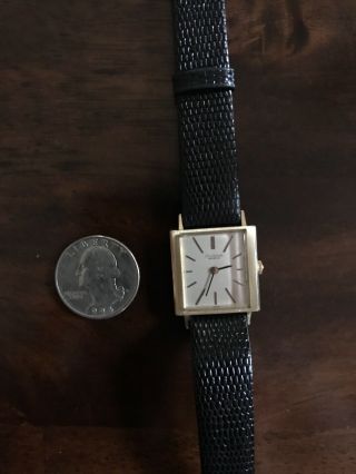 14kt gold square Universal Geneve Watch 3