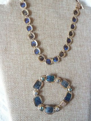Vintage Holly Yashi Necklaces and Bracelet 2