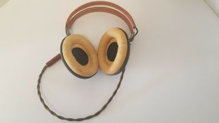 Vintage Military Navy Headset Receiver WW2 ANB - H - 1 The Rola Company 4