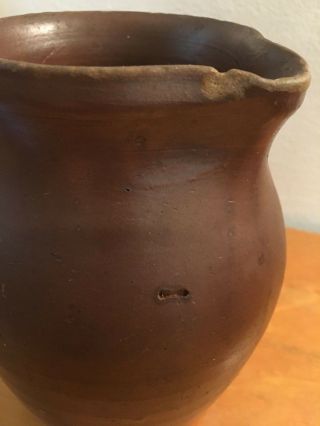 Antique Old Texas Stoneware Pottery Pitcher Crock Jug Brown Stoker Buy It Now 8