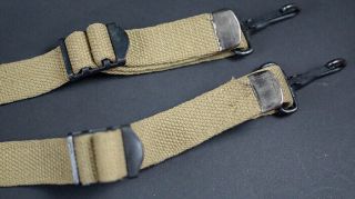 WW2 US FIELD SUSPENDERS,  BELT,  M1936 - UNISSUED 1942 8