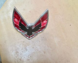 Vintage Pontiac Trans Am Firebird Metal Bird Emblem Nos 480707 Rare In The Box