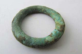 Ancient Celtic Ring/ Proto Money,  800 - 500 Bc,  Danube Area