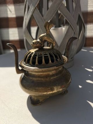 Antique Oriental Brass Censor/burner
