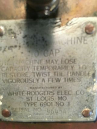 WWII ERA WHITE RODGERS ELEC CO BLASTING MACHINE 3
