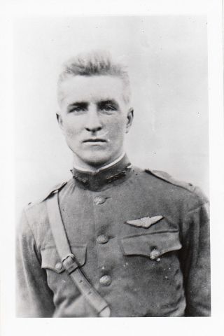 World War L Flying Ace Lt.  Frank Luke Jr Medal Of Honor 1918