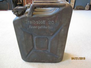 Wwii German 20l Gas Can Jerry Can
