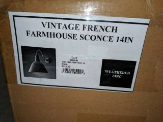 Restoration Hardware Vintage French Farmhouse Sconce 14 