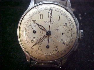 Universal Geneve Vintage Chronograph Mens Watch