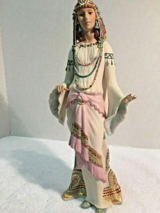 Cybis Queen Of Sheba.  Rare Limited Edition.  Little Over 14 " Tall.