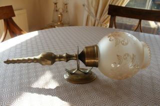 Solid Brass Wall Sconce With Shade