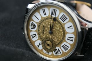Luxury Vintage Men ' s Wristwatch Rolex Engraved movement,  Art Work 4