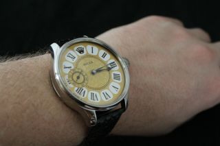 Luxury Vintage Men ' s Wristwatch Rolex Engraved movement,  Art Work 8