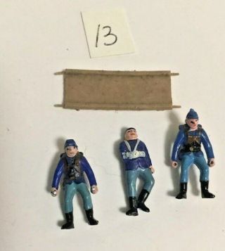 Marx Miniatures Battle Of The Blue And Grey Union Stretcher Set