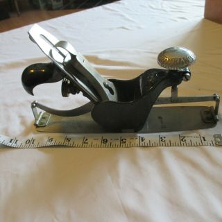 Vintage Stanley Rule & Level Co.  Tools Iron Circular Plane Adjustable No.  113 Box