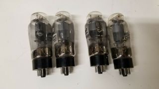 Four Vintage Mullard El37 Mcintosh Amplifier Tube