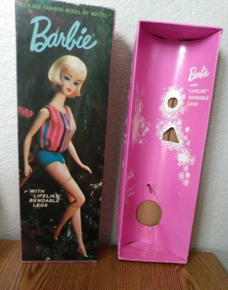 Vintage Pale Blonde American Girl Barbie 10