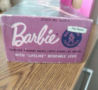 Vintage Pale Blonde American Girl Barbie 11