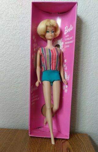 Vintage Pale Blonde American Girl Barbie 8