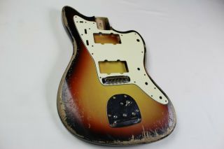 Mjt Official Custom Vintage Age Nitro Guitar Body By Mark Jenny Vtj Burst 1piece