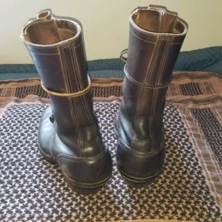 Vintage White ' s Packer Boots Size: 11,  12 Whites 3