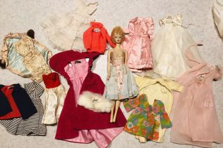 Vintage Barbie And Authetic Barbie Clothes