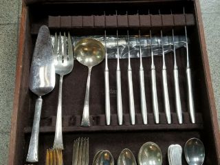 International Sterling Serenity Silver Service for 8 Plus 3