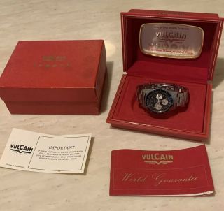 VULCAIN INCABLOC 17 JEWELS VINTAGE MENS WRISTWATCH 3