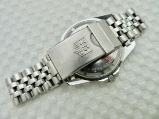 Mens Vintage TAG HEUER Professional 200M Quartz Wristwatch 980.  613B Blue 3