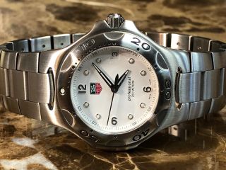 Tag Heuer Kirium Mens With White Dial Box / Papers Wl1110
