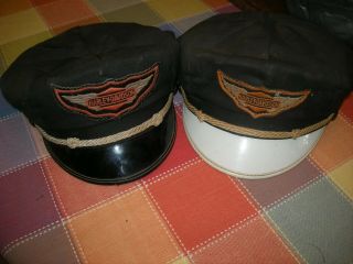 Vintage Harley Captain Hats Real Deal