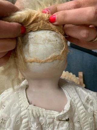RARE Antique German 639 Belton Head Antique Closed Mouth Doll 8