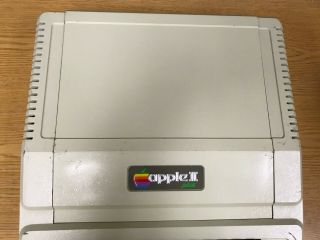 Vintage Apple II,  Computer A2S1048 w/ 16k RAM card 4