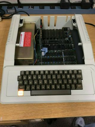 Vintage Apple II,  Computer A2S1048 w/ 16k RAM card 6