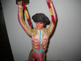 Vintage matador doll made in Spain by Marin Chiclana 2