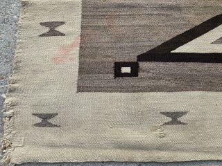 Antique 1920’s Navajo Rug 54”x 92” 2