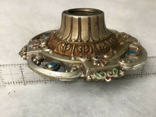 Vintage Art Deco Ceiling Lite fixture made by Riddle Co 2