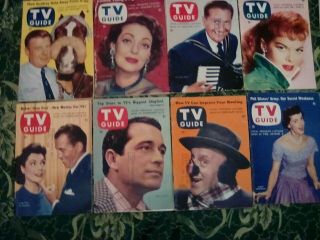 Vintage Tv Guides.  All Of The Issues From Jan.  7 1954 Through Dec.  21 1954, .