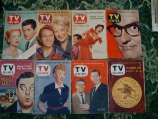 Vintage TV Guides.  All of the issues from Jan.  7 1954 through Dec.  21 1954, . 2