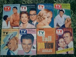 Vintage TV Guides.  All of the issues from Jan.  7 1954 through Dec.  21 1954, . 5