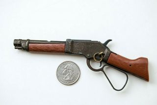 Vintage Marx Wanted Dead Or Alive Mare’s Leg (laig) Miniature Toy Cap Gun Rifle