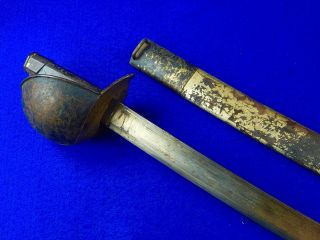 French France Antique 19 Century Navy Cutlass Officer 