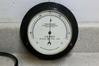 US Navy Barometer Fee & Stemwedel - U.  S NAVY - BU SHIPS - CIRCA 1942 WWII 2