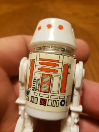 Vintage Star Wars R5 - D4 RED BAR VARIANT KENNER RARE 9