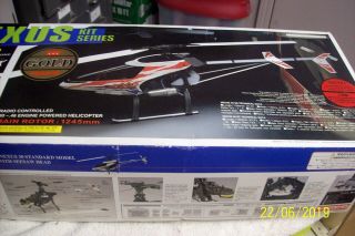 Vintage Kyosho Nexus 30 SS Helicopter and Scale FRP Jet Ranger Kit.  Very Rare 3