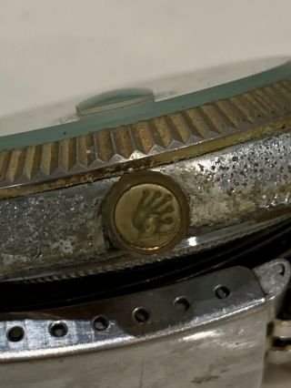Vintage Now Junk Rolex? Watch Swiss Made Parts Oyster Date Winding Damage 5