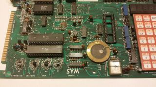 Vintage 1978 Synertek Systems Corp SYM - 1 MOS 6502 KIM - 1 Work - Alike,  Decent Shape 4