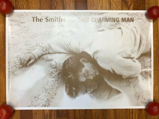 The Smiths This Charming Man Promo Poster 1983 Uk 19 X 28 " Vg Cond Rare Vintage