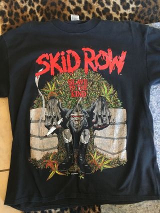 Vintage Skid Row Sebastian Bach Owned Tshirt