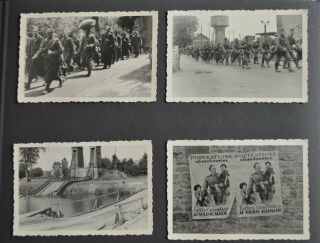 WW II German album France,  Black prisoners,  huge railway gun,  137 photos 6